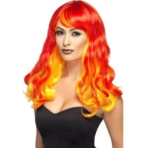 Ombre Devil Flame Wig