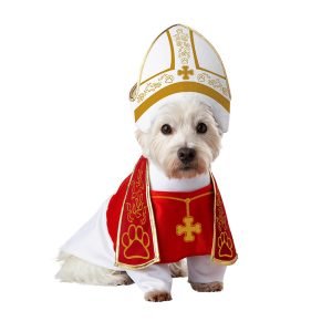 Dog Pope Costume