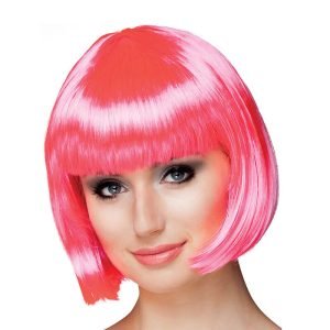 Pink Cabaret Wig