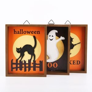 Wall Decoration Witch Cat Boo