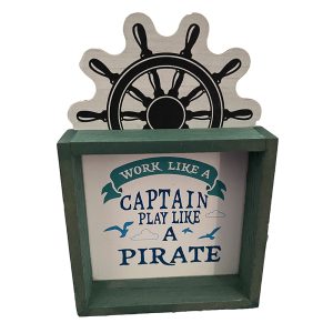 Work like a captain, play like a pirate